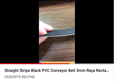 Straight Stripe Black PVC Conveyor Belt 3mm Youtube.jpg