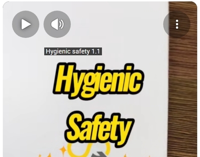 Hygienic Safety 1.1mm White PU Conveyor Belt.