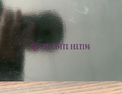 Black PVC Conveyor Belt Matt Glossy 5mm