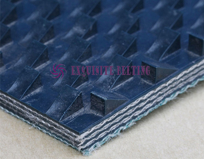 Saw Tooth Blue PVC Conveyor Belt 8mm