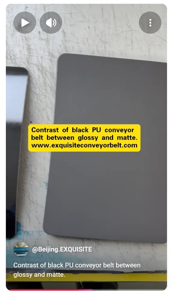 Youtube Black PU Conveyor Belt glossy and matte..jpeg