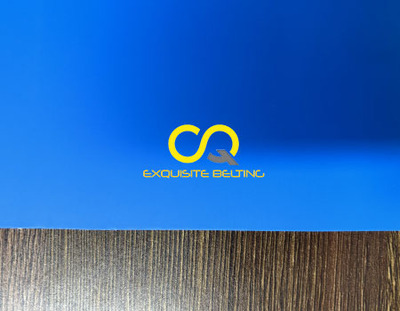 Blue PU Conveyor Belt 0.8mm Seafood Conveyor Belt FDA