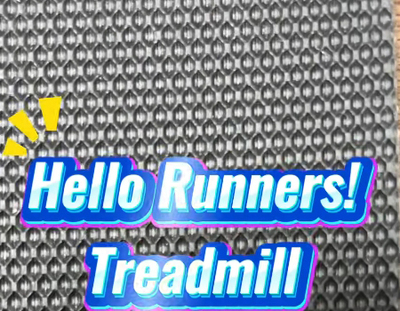 Here Runners: Treadmill Belts Say No to Noise and Slips.