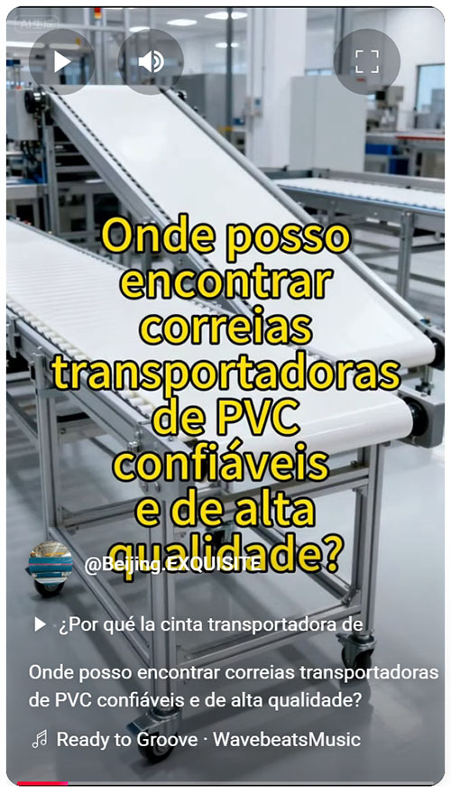 Onde posso encontrar correias transportadoras de PVC confiáveis e de alta qualidade.jpeg