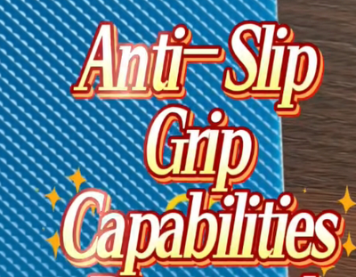 Anti-Slip and Grip Capabilities Diamond PVC Conveyor Belt.