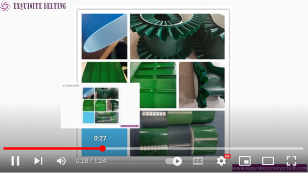 Skirt Cleat Guide Buckle PVC Conveyor Belt  youtube.png