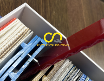 Red PU Conveyor Belt 6.3mm