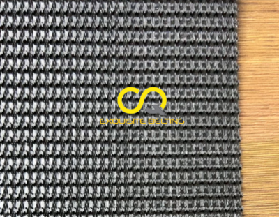 Rough Top Black PVK Conveyor Belt 6mm