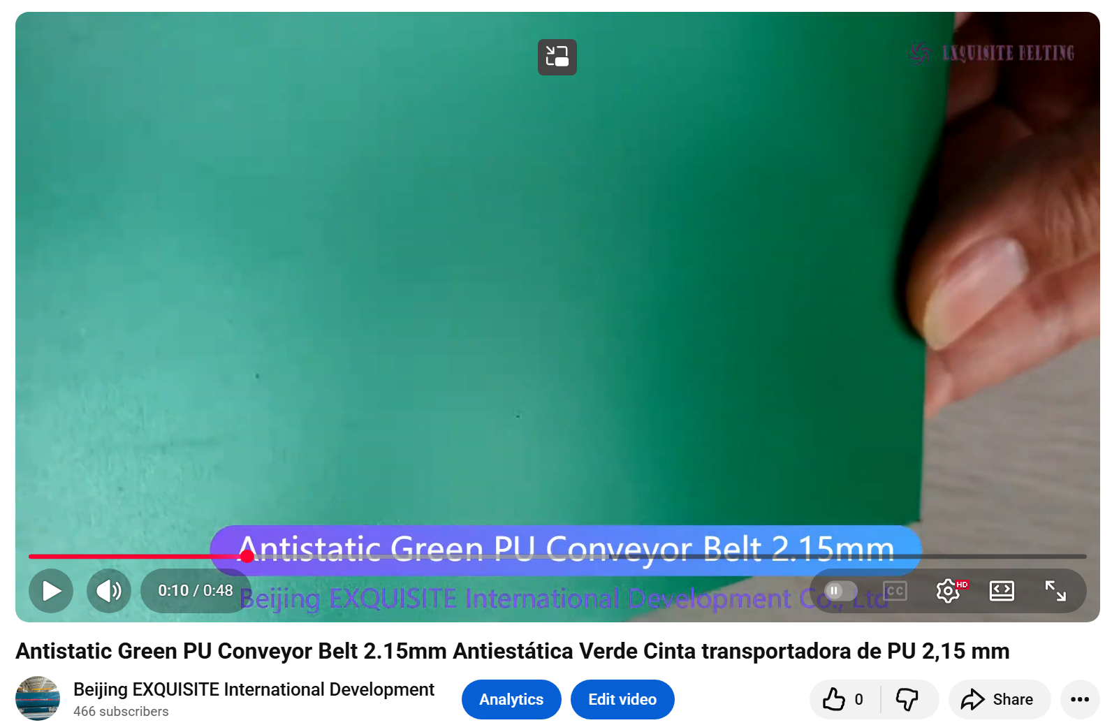 Green PU Conveyor Belt 1.6mm.jpg