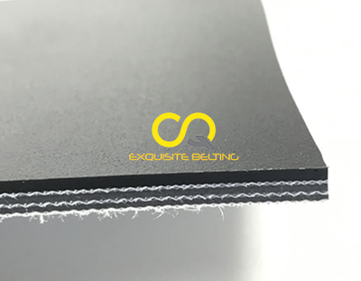 Black PVC Conveyor Belt 7mm